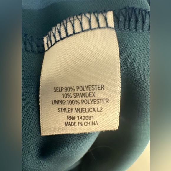 FRANCESCA’S Tori Blue lace shift dress - Picture 6 of 6